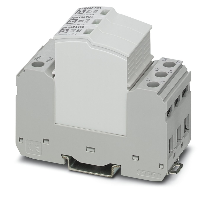 250 V AC 125 V DC 200 mA DC Type 2 Surge Protector PLT-SEC-T3-3S-230-FM for Industrial