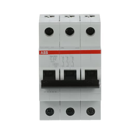 MCB SH203-C32 Miniature Circuit Breaker 3P C 32A Rated Voltage 220