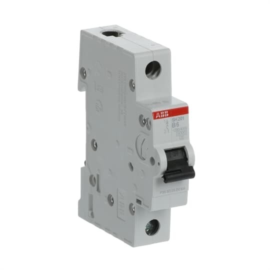 1P SH201-B6 Miniature Circuit Breaker B 6 A for Electrical Distribution System