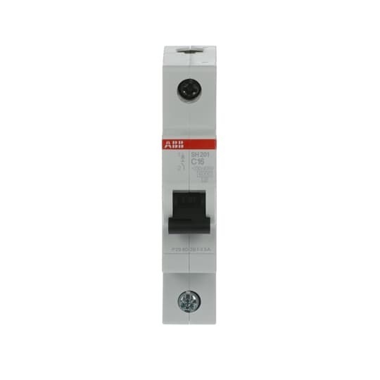 MCB SH201-C16 Miniature Circuit Breaker 1P C Rated Current 16A Rated Voltage 220V