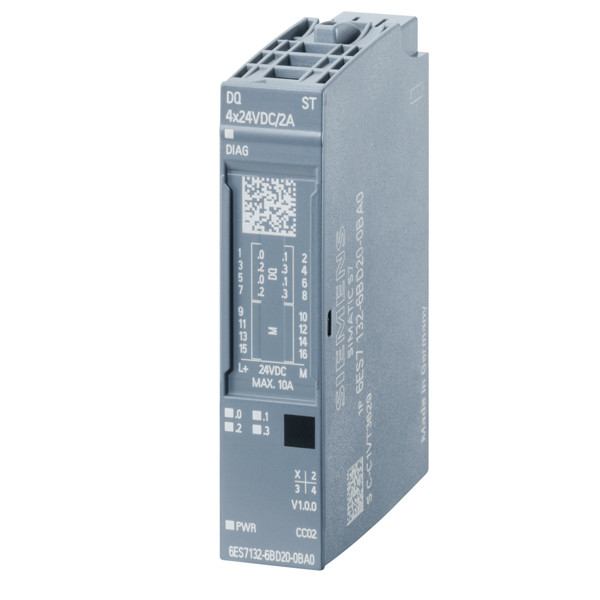 ET 200SP Digital Output Module DQ 8x24V DC/2A Standard for Precise Industrial Automation