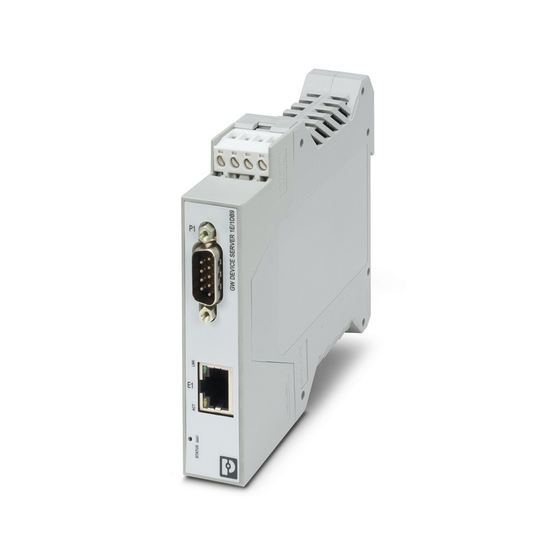 2702758 GW DEVICE SERVER 1E/1DB9 Phoenix Contact Interface Converter for Data Transfer