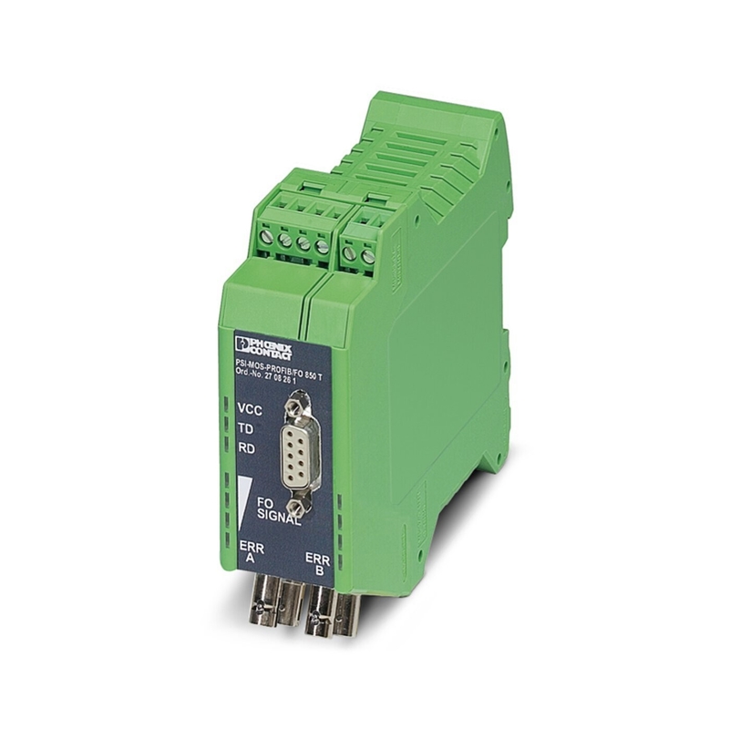 2708290 PSI-MOS-PROFIB/FO 660 E FO Converter for PROFIBUS Master/Slave Communication