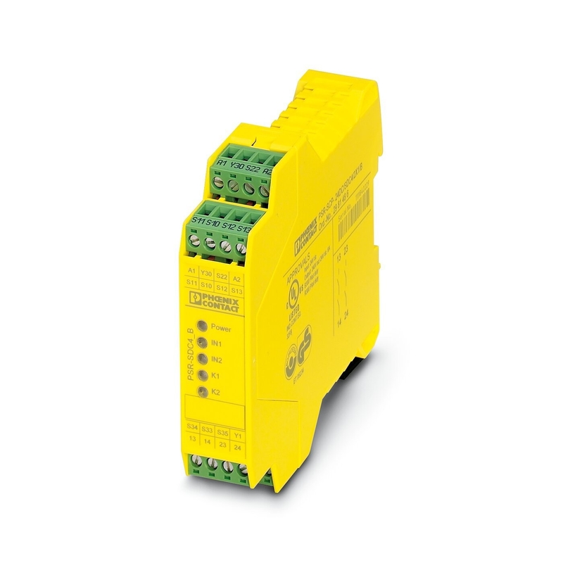 2981486 PSR-SCP-24DC/SDC4/2X1/B Phoenix Contact Safety Relays with Voltage Relay Theory