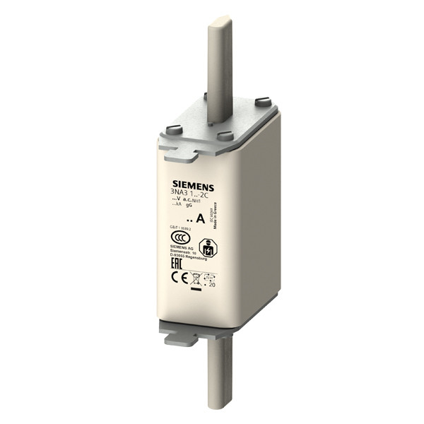PLC 3NA3122-2C LV HRC Fuse Link GL/GG with Front Indicator Size 1 opt. AC 500V