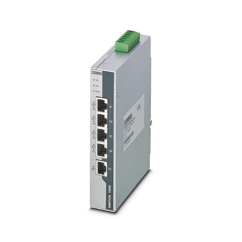FL SWITCH 1001T-4POE-GT Industrial Ethernet Switch for Stable and Secure Networks