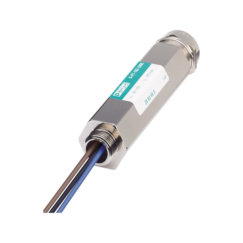 24 V DC Rated Voltage Surge Protector for 1/2&quot; Phoenix Contact S-PT-1X2-24DC-1/2