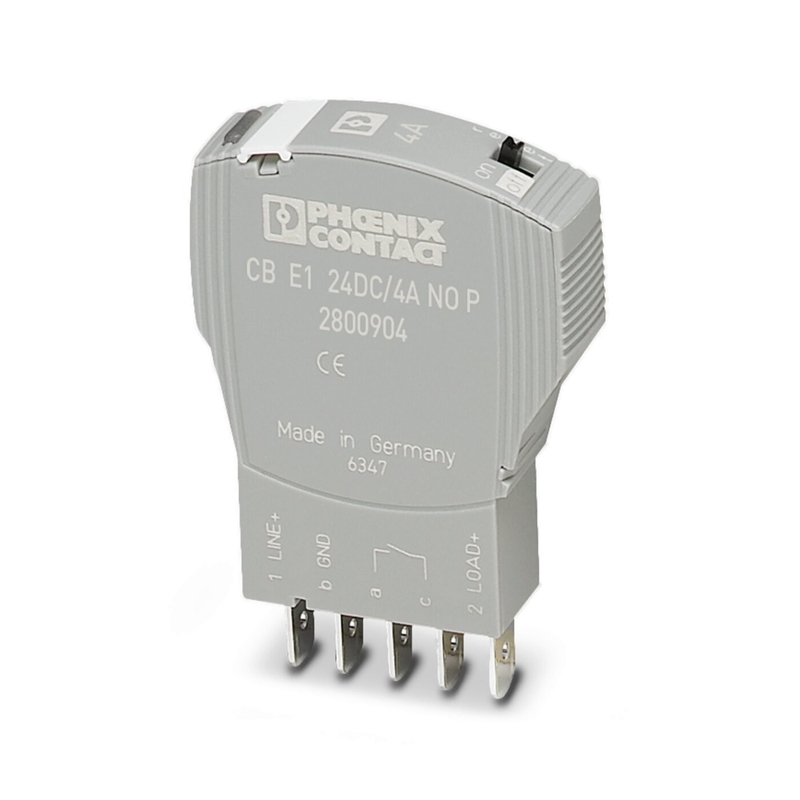 24 V DC 2800904 CB E1 24DC/4A NO P Phoenix Contact Electronic Equipment Circuit Breaker