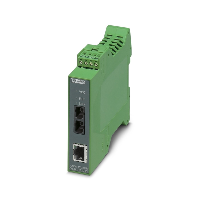 1300 MM SC Phoenix Contact Fiber Optic Converter 2902853 FL MC EF for Your Business