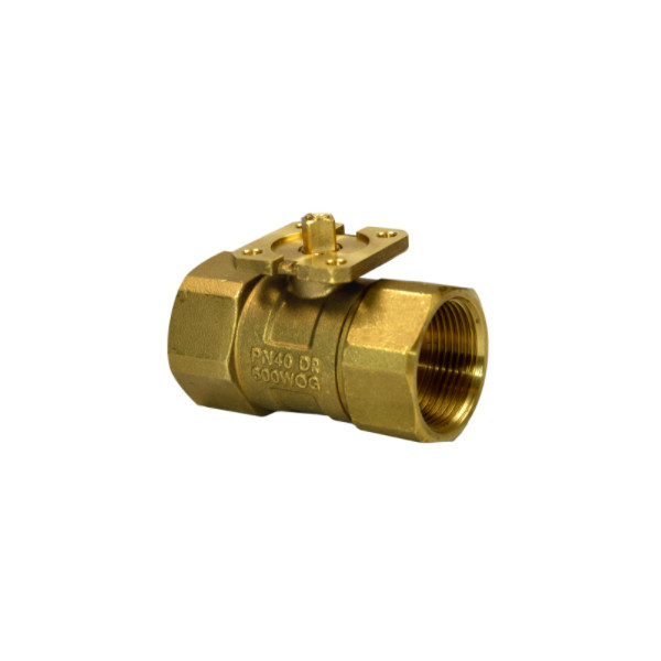 2-port PN40 PLC BPZ VAI61.32-10 Internal Thread Ball Valve for Automation Control System