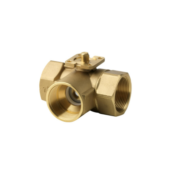 3-port BPZ VBI61.50-40 Internal Thread Ball Valve for Building Automation Control System