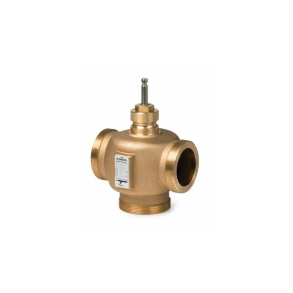Streamline Building Automation with PLC BPZ VXG41.25 External Thread 3-Port Seat Valve