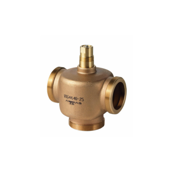 External Thread Connection 3-Port Seat Valve PLC BPZ VXG44.40-25 for Building Control