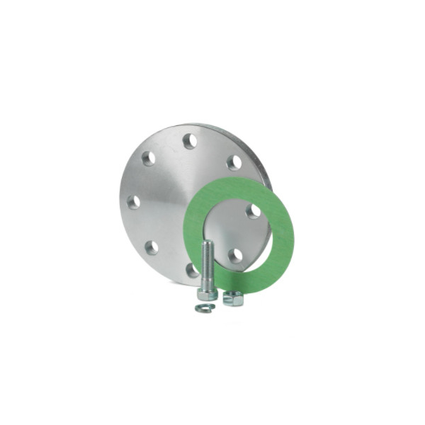 DN80 Solenoid Valve B Port Blind Plate Compatible with PLC BPZ Z155/80 Blanking Flange