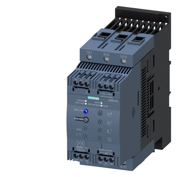 Siemens 3RW4047-1TB04 55kw 3RW40 Soft Starter with Bypass and Thermistor Motor Protection Size S3