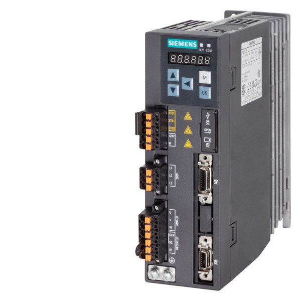 200 V 0.40 kW SINAMICS V90 Converter LI PROFINET FSB 6SL3210-5FB10-2UF2 from Siemens