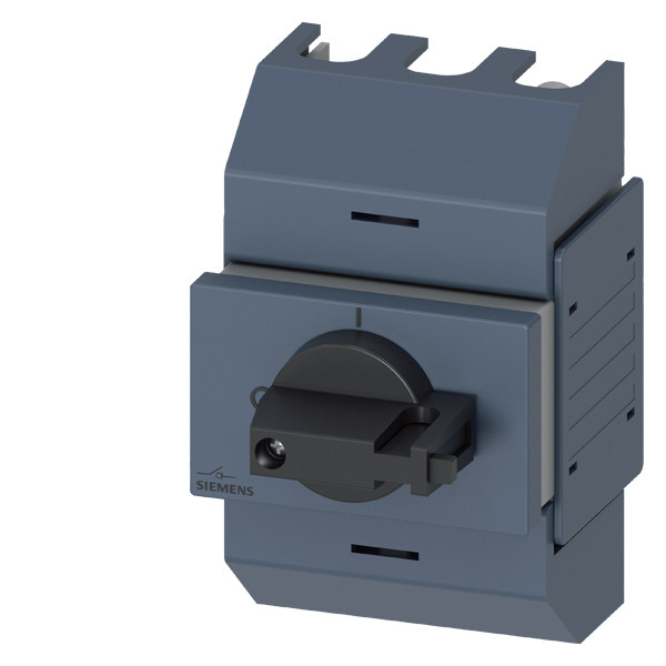 Siemens 3KD0232-2KG20-3 Shaft Disconnecting Switch with Front Operation 3 Pole Ti-grey