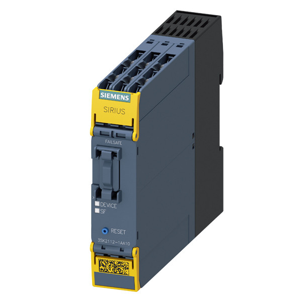 Compact 3SK2 3SK2112-1AA10 SIRIUS Safety Relay Basic Unit 22.5mm Width Screw Terminal