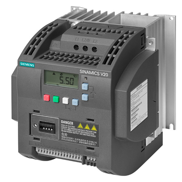 Siemens SINAMICS V20 FSB 3AC 400V Analog Output 6SL3210-5BE24-0UV0 for Applications